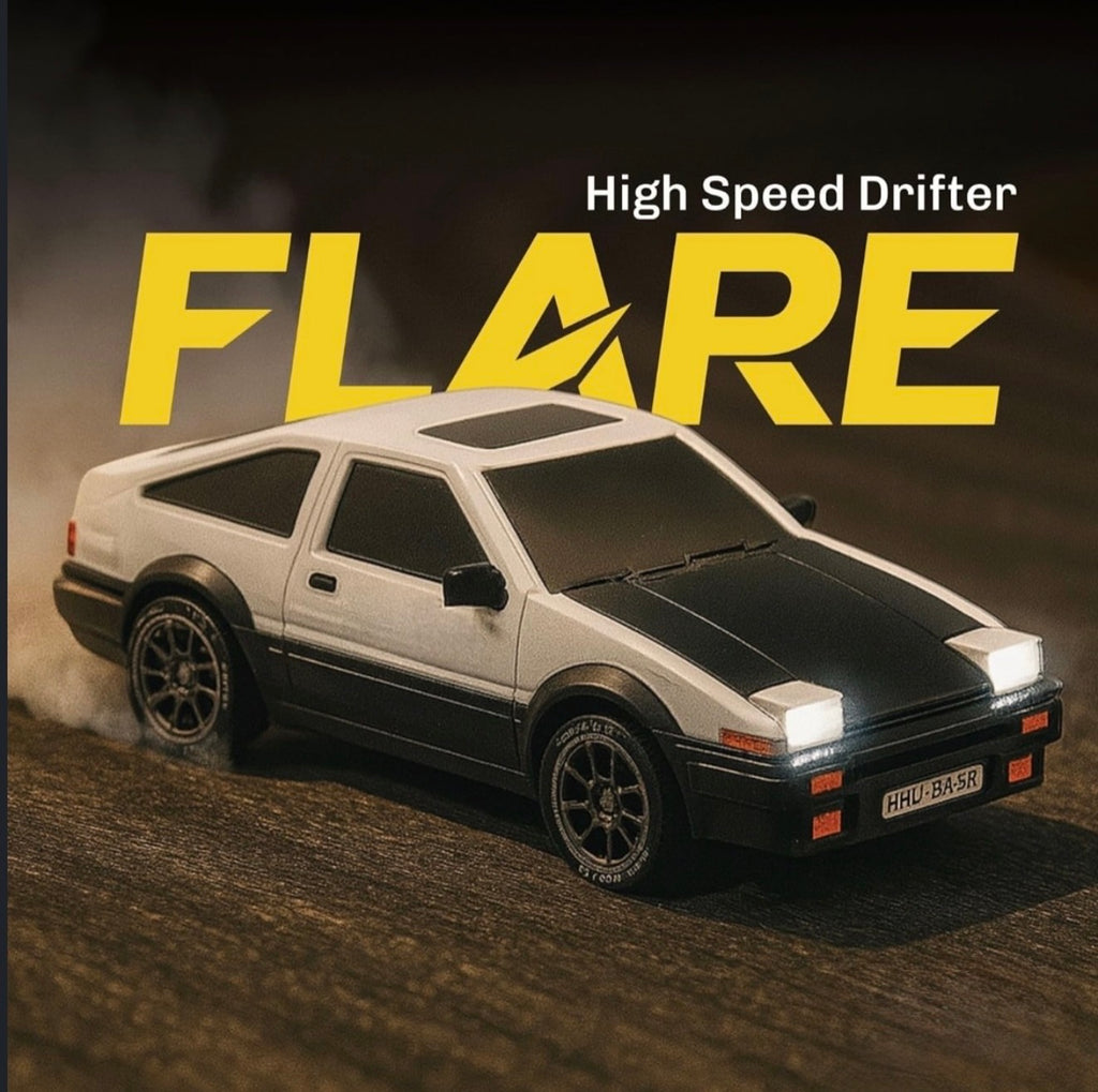 L.O.T: Flare - RC Drift Car - Street White