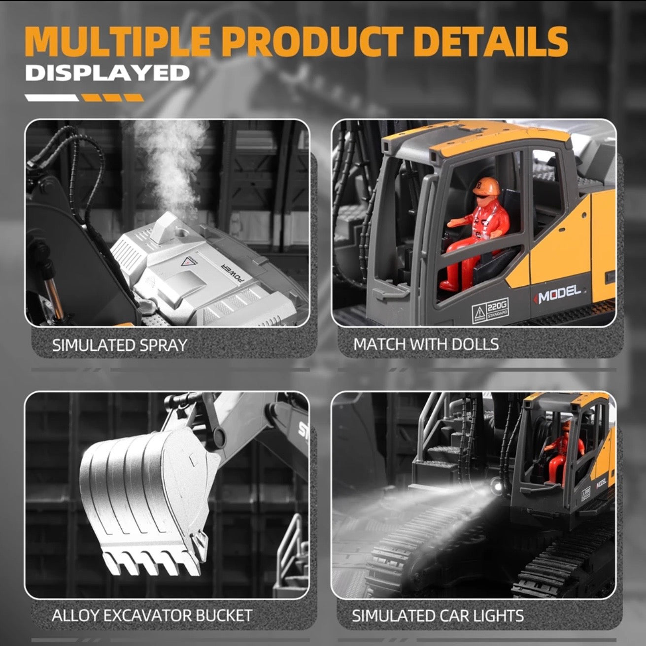 PREMIUM RC EXCAVATOR