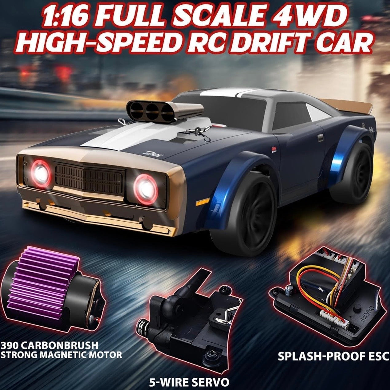 Hurricane 55KMPH Hobby Graded Drift Car