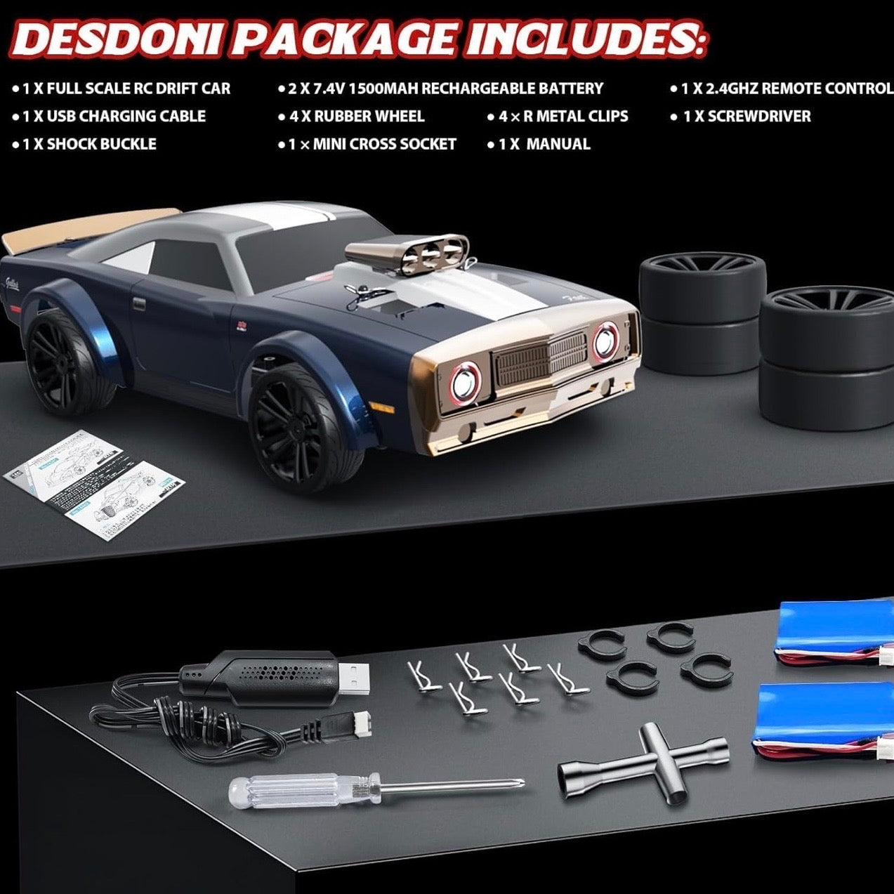 Hurricane 55KMPH Hobby Graded Drift Car